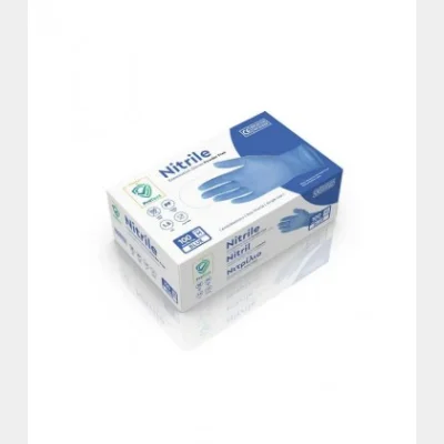 ΓΑΝΤΙΑ ΝΙΤΡΙΛΙΟΥ PROTECT ΜΠΛΕ MEDIUM ΧΩΡΙΣ ΠΟΥΔΡΑ 100Τ