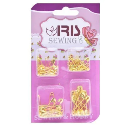 SAFETY PINS 48pcs GOLD