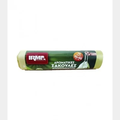 IRMA ΣΑΚΟΥΛΕΣ ΑΠΟΡΡΙΜΜΑΤΩΝ LIME 700 10Τ ΚΟΡΔΟΝΙ Χ25