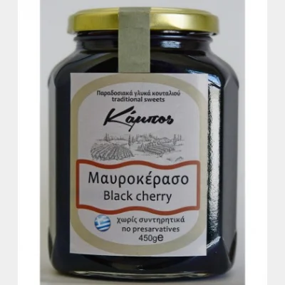 ΚΑΜΠΟΣ ΓΛΥΚΟ ΜΑΥΡΟΚΕΡΑΣΟ ΒΑΖΟ 450gr