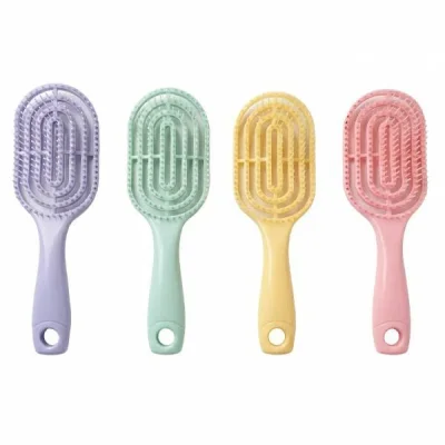 YH558 HAIR BRUSH 4 COLORS 24