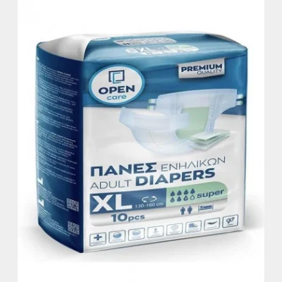 OPEN CARE ΑΝΟΙΚΤΕΣ ΠΑΝΕΣ ΕΝΗΛΙΚΩΝ 10Τ X-LARGE Χ 8