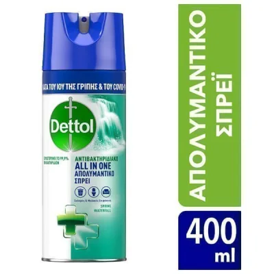 DETTOL SPRAY 400ml SPRING WATERFALL