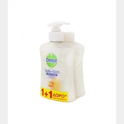 DETTOL PUMP SET 250ml+SPARE 250ml HONEY