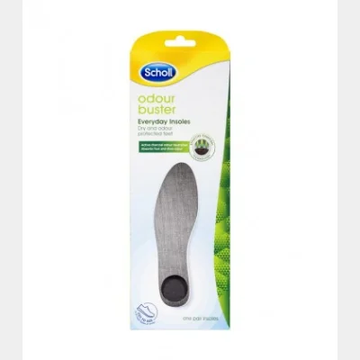 SCHOLL INSOLES WITH DEODORANT PROTECTION