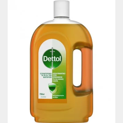 DETTOL ΑΠΟΛΥΜΑΝΤΙΚΟ ΥΓΡΟ ΕΠΙΦΑΝΕΙΩΝ 750ml