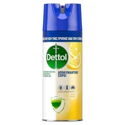 DETTOL SPRAY 400ml LEMON