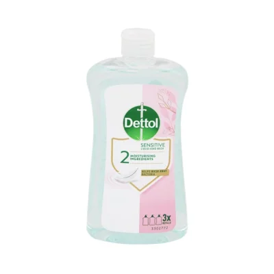 DETTOL Liquid hand wash moisturising ingredients refill 750ml - sensitive