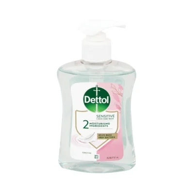 DETTOL Liquid handsoap antibacterial pump 250ml - Sensitive
