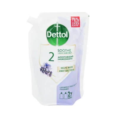 DETTOL Liquid hand wash moisturising ingredients refill 500ml - soothe