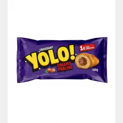 JUMBO ΚΡΟΥΑΣΑΝ YOLO ΠΡΑΛΙΝΑ 1110gr