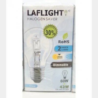 LAFLIGHT ΛΑΜΠΤΗΡΑΣ ΑΛΟΓΟΝΟΥ 42w E27 (ΑΧΛΑΔΙ ΒΙΔΩΤΟΣ)