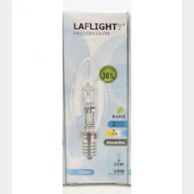 LAFLIGHT ΛΑΜΠΤΗΡΑΣ ΑΛΟΓΟΝΟΥ 18w E14 (ΚΕΡΙ ΒΙΔΩΤΟ)