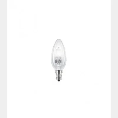 LAFLIGHT DIMMABLE HALOGEN BULB 42w C35 (SCREW CANDLE)