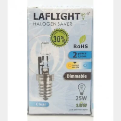 LAFLIGHT ΛΑΜΠΤΗΡΑΣ ΑΛΟΓΟΝΟΥ 18w E14 (ΓΛΟΜΠΑΚΙ ΒΙΔΩΤΟΣ)