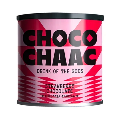 CHOCO CHAAC drinking chocolate 400g - Strawberry