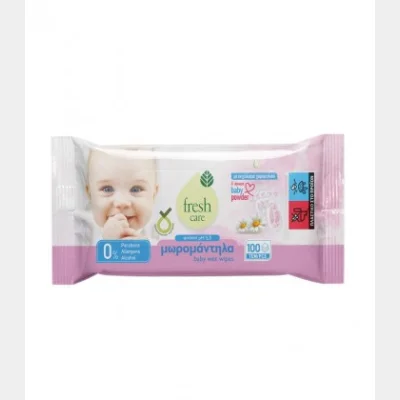 FRESH CARE ΜΩΡΟΜΑΝΤΗΛΑ ΕΚΧ.ΠΟΥΔΡΑΣ&ΧΑΜΟΜΗΛΙΟΥ 100Τ