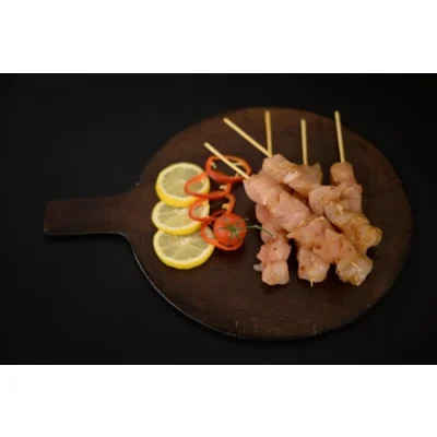 Greek Handmade Chicken Souvlaki (5x100g) marinated Ελληνικό Χειροποίητο Σουβλάκι Κοτόπουλο (μαριναρισμένο) 500g