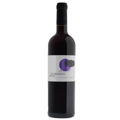 SYNEFO RED SEMISWEET WINE 750ml