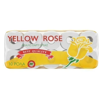YELLOW ROSE TOILET PAPER 3sheets 100gr. 10 ROLLS