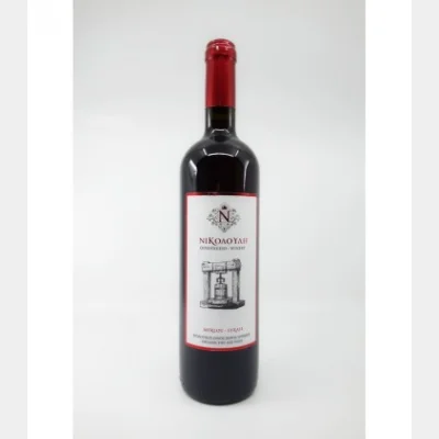 NIKOLOULI ORGANIC DRY RED WINE 750ml