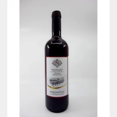 NIKOLOULI ORGANIC DRY RED WINE 750ml