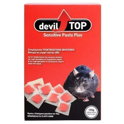 DEVILTOP PASTA 150GR RATS BAIT