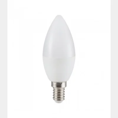 ULTRALIGHT LED BULB C37 5w E14 6500 (CANDLE-SCREW) DAYLIGHT