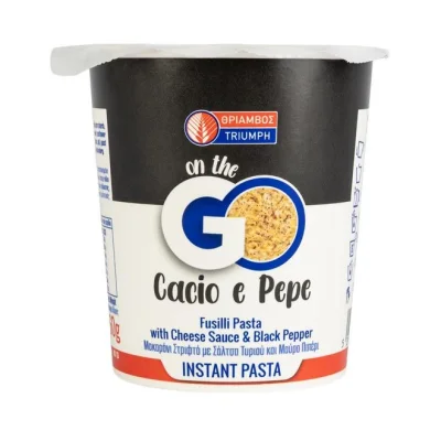 TRIUMPH on the go Pasta Fusilly 60g - Cacio & Pepe