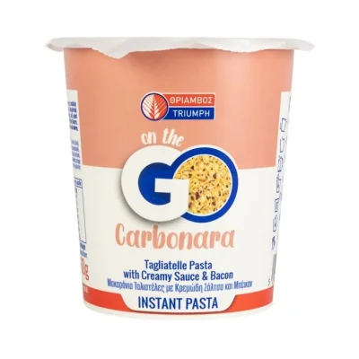 TRIUMPH on the go Pasta Tagliatelle 60g - Carbonara