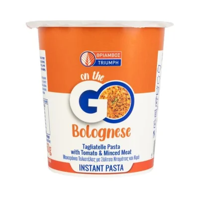 TRIUMPH on the go Pasta Tagliatelle 60g - Bolognese