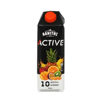LANITIS juice active NECTAR 10 fruits & vitamins 1L
