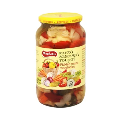 MORPHAKIS pickled mixed vegetables 1kg