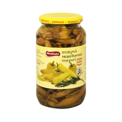 MORPHAKIS pickled golden peppers 1kg
