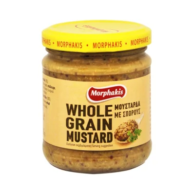 mustard MORPHAKIS whole grain 200g