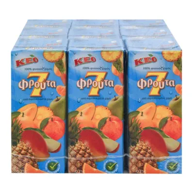 KEO juice 7 FRUIT 9x250ml