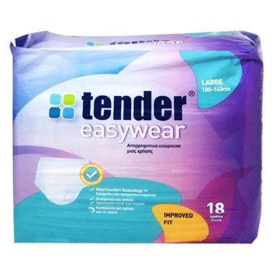 TENDER adult diaper easywear large (18pcs)