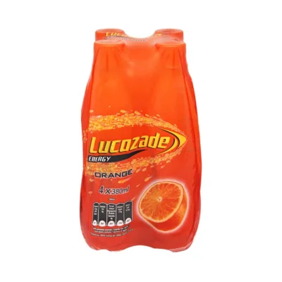 LUCOZADE energy orange 4x380ml