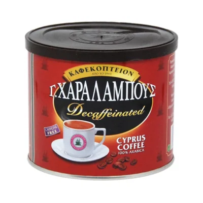 cyprus coffee - G. CHARALAMBOUS decaffeinated 200g