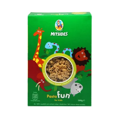 MITSIDES pasta fun animals 500g