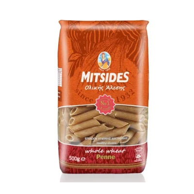 MITSIDES whole wheat penne 500g