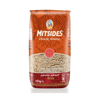 MITSIDES whole wheat orzo 500g