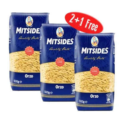 MITSIDES orzo 500g (2+1 FREE)