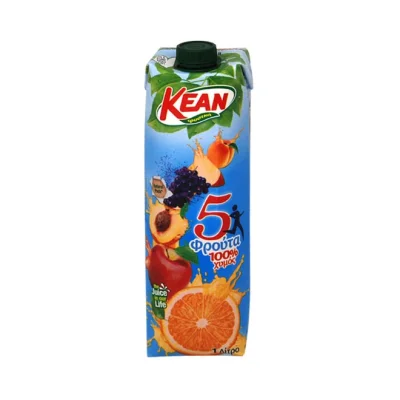 KEAN juice 5 FRUIT COCKTAIL 1L