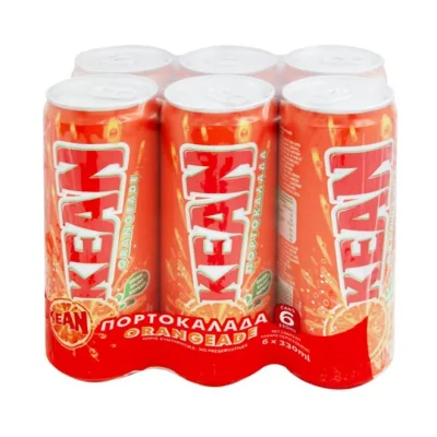 can KEAN orangeade 6x330ml
