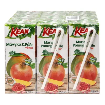 KEAN nectar MANGO & POMEGRANATE 9x250ml