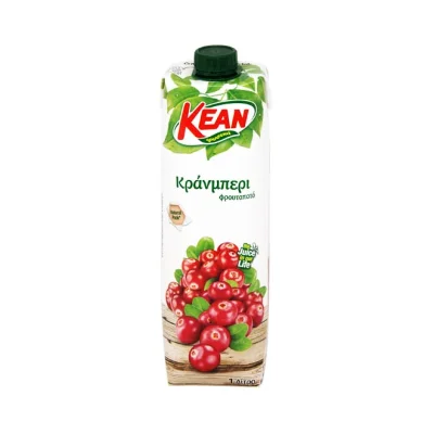 KEAN fruit drink CRANBERRY 1L