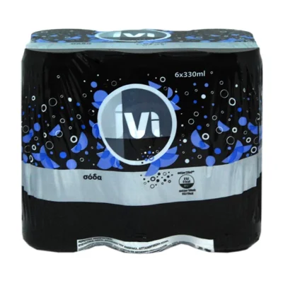 can IVI soda water 6x330ml