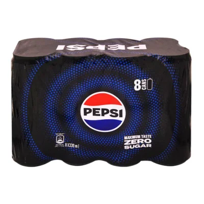 can PEPSI zero sugar 8x330ml