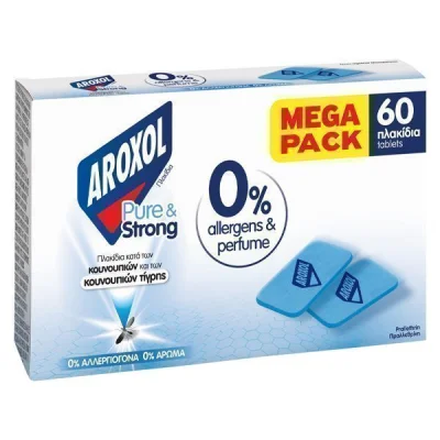AROXOL MAT TABLETS 60pcs. PURE AND STRONG